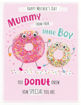 Picture of MUMMY FROM YOUR LITTLE BOY MOTHERS DAY CARD